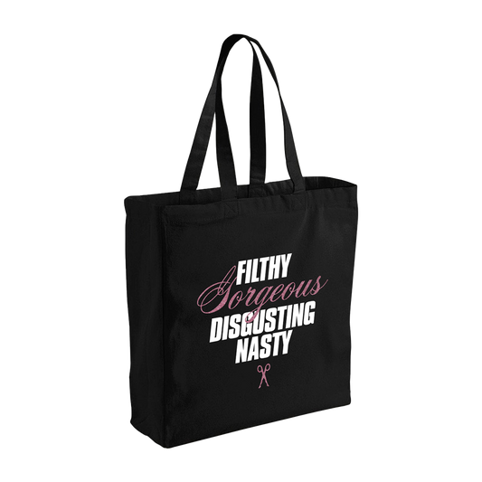 SS FGDN Glitter Black Tote