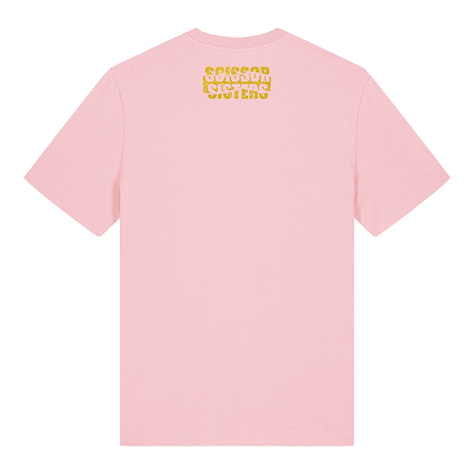 SS Glitter Logo Pink Tee